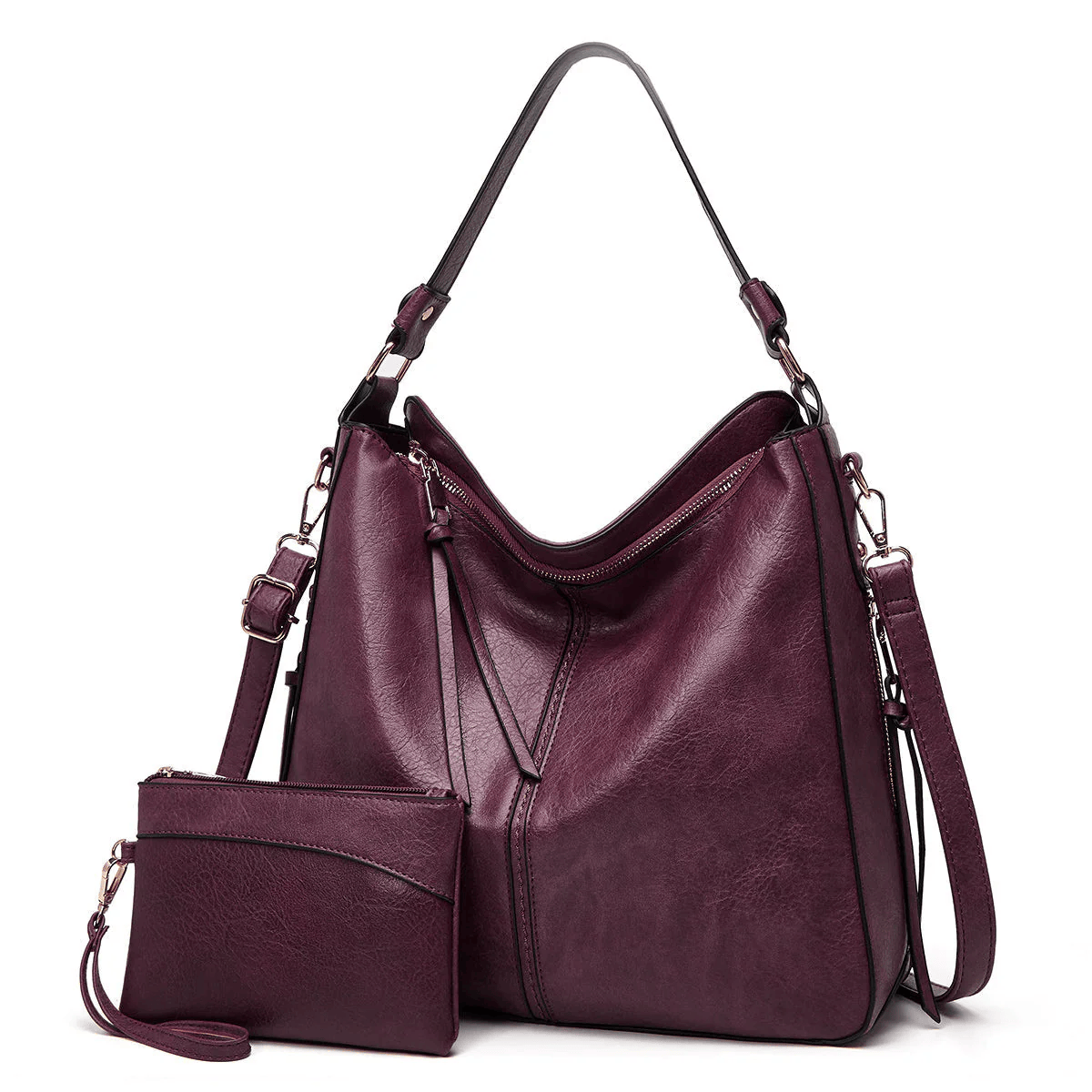 Valletta | Soft Spacious Shoulder Bag