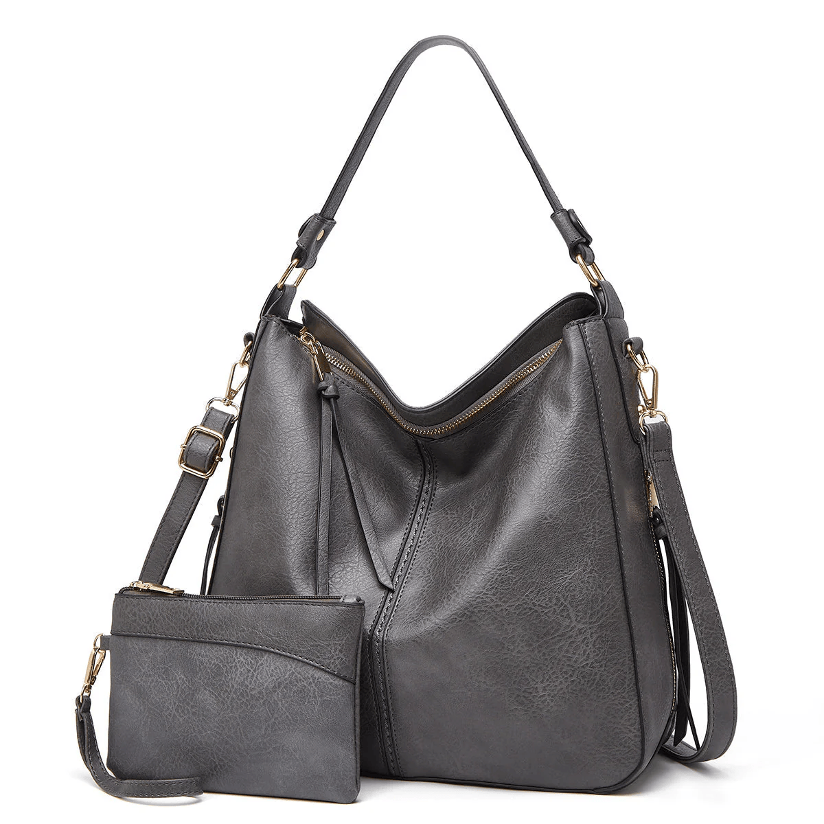 Valletta | Soft Spacious Shoulder Bag