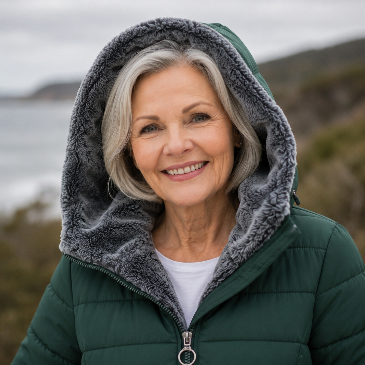 JAMI | Quilted A-Line Winter Coat