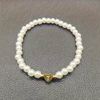 A-Z Pearl Beaded Bracelet
