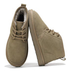 JULEE™ - Women Genuine Suede Ankle Boots with Memory Foam