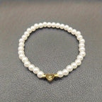 A-Z Pearl Beaded Bracelet