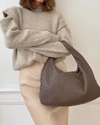 Aurelie | Woven Maxi Oversize Tote