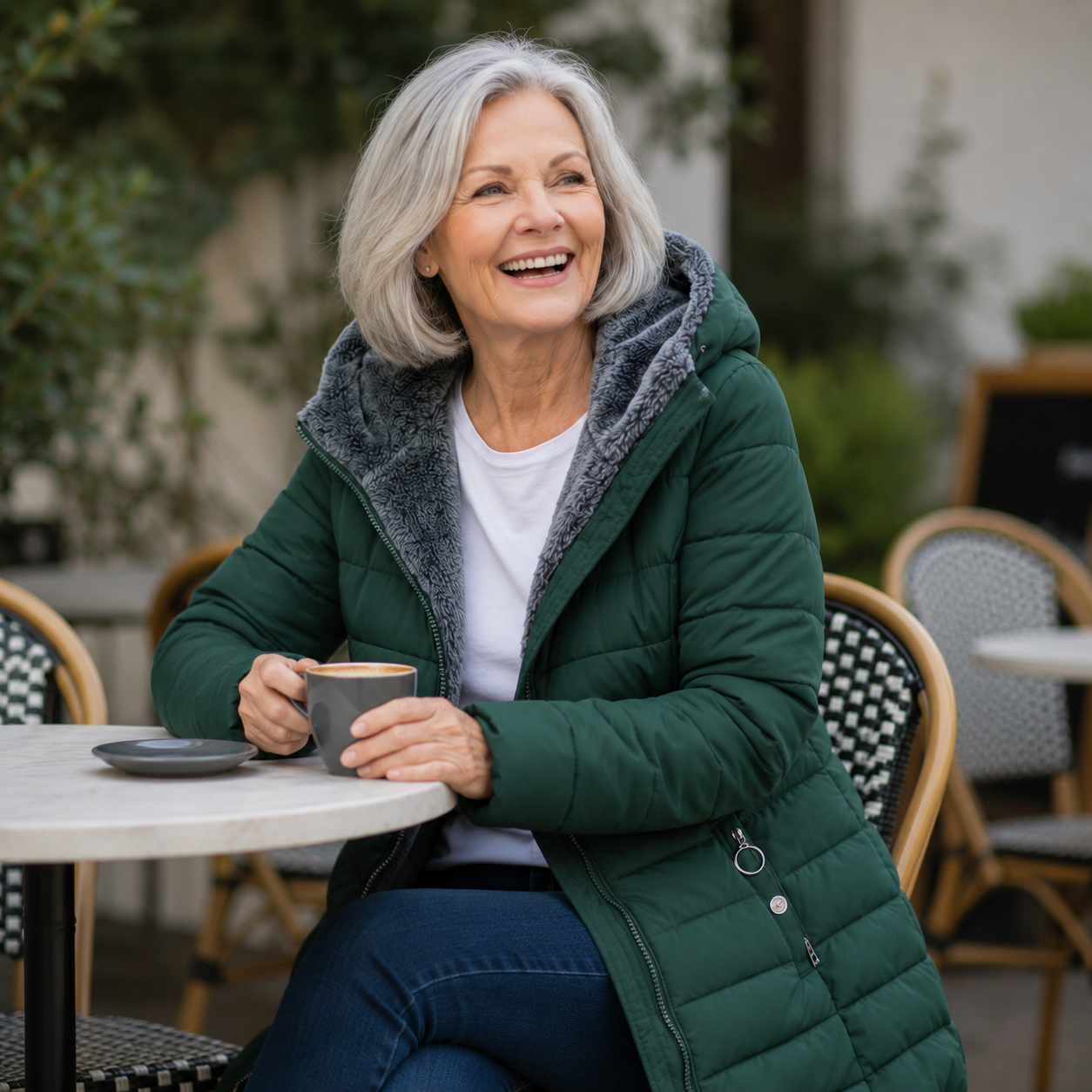 JAMI | Quilted A-Line Winter Coat