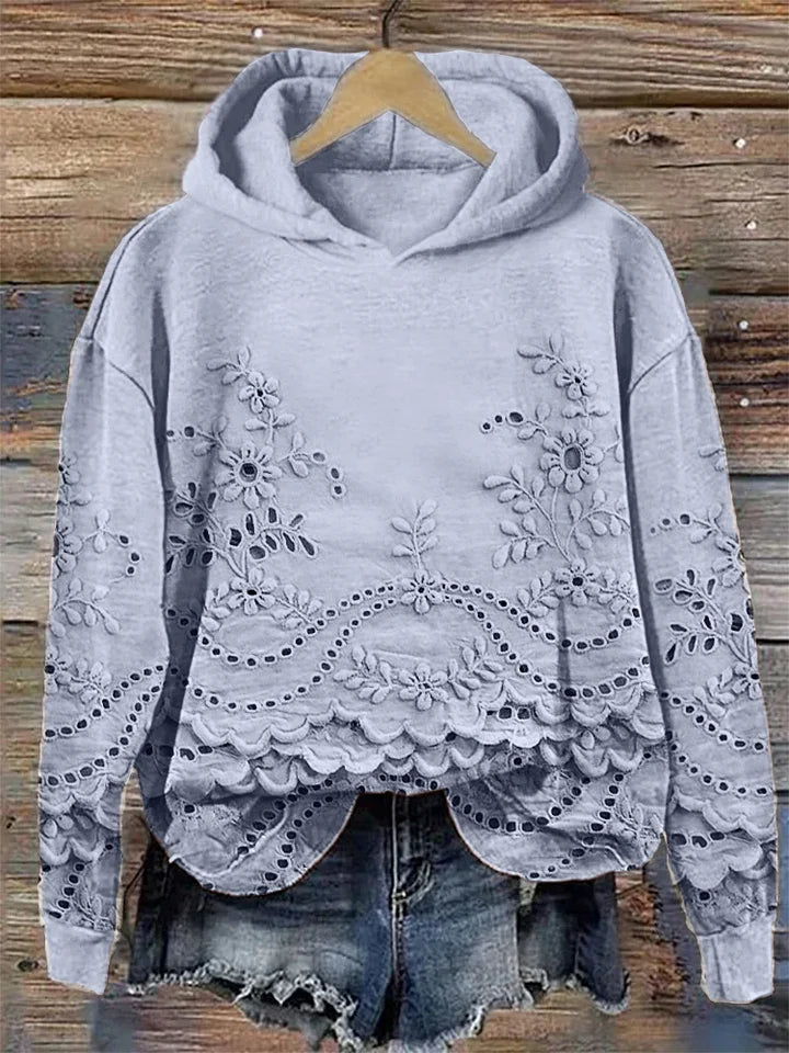 Saska™ | Chic Floral Hoodie