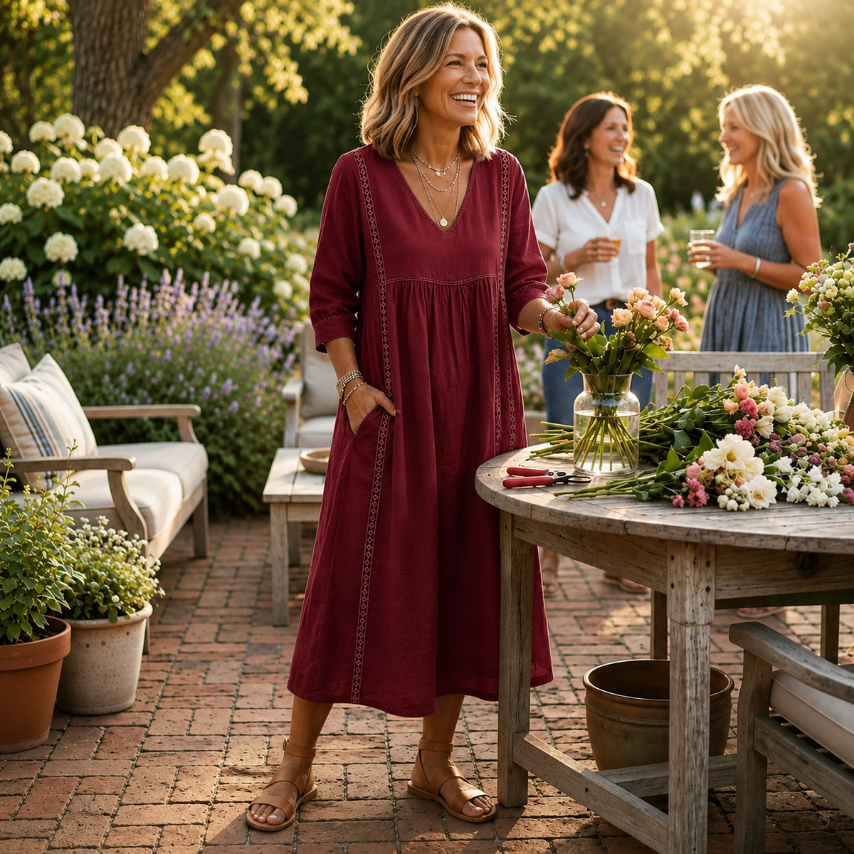 Pearl's | Garden Dress