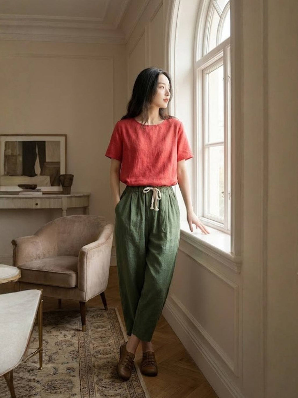Felicity | Women's Drawstring Casual Pants