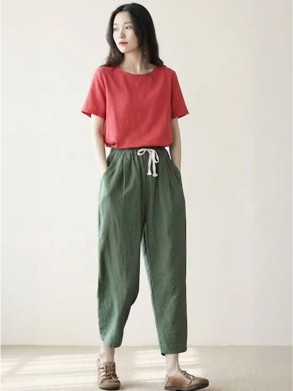 Felicity | Women's Drawstring Casual Pants