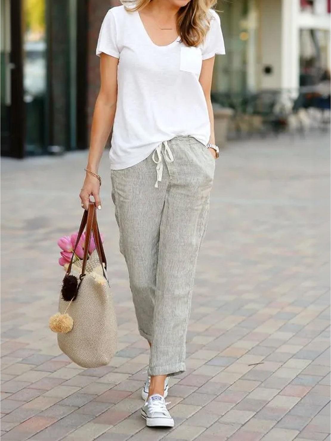 Felicity | Women's Drawstring Casual Pants