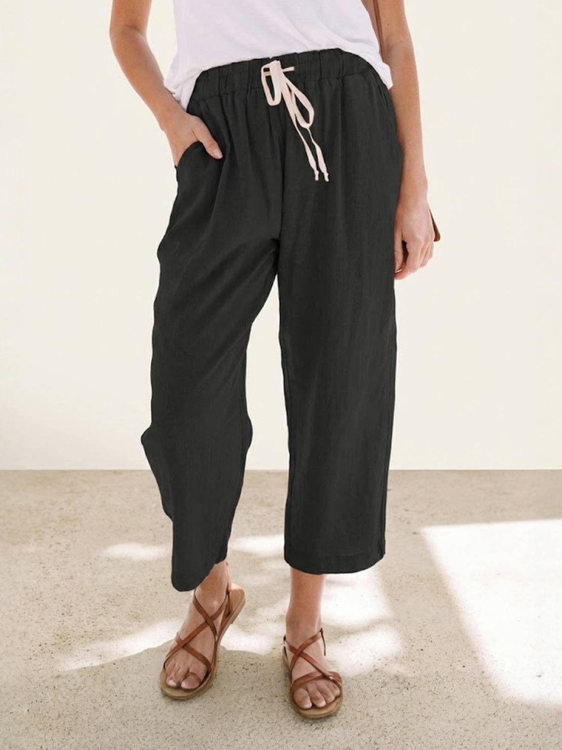 Felicity | Women's Drawstring Casual Pants