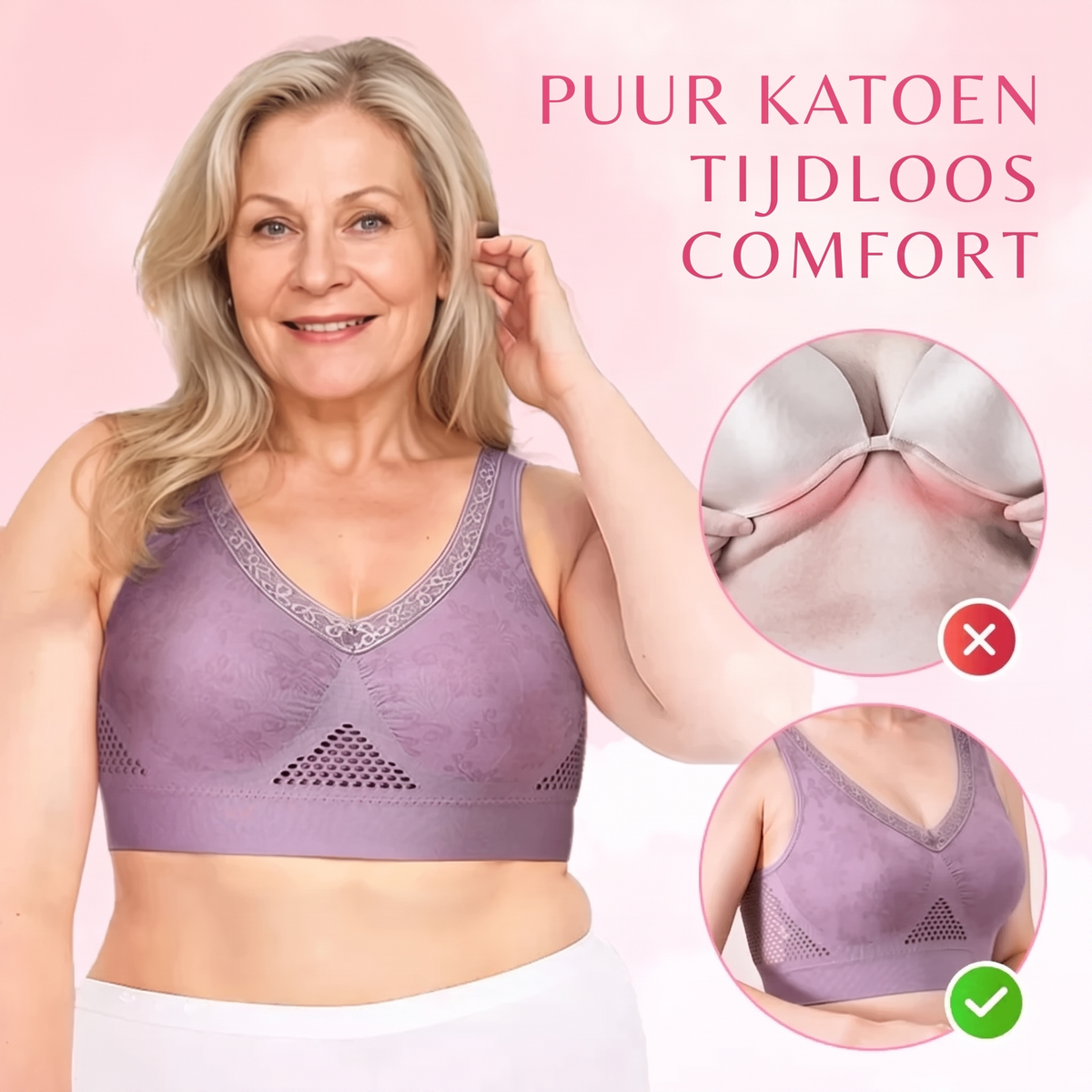 Michelle| Breathable Lift Bra