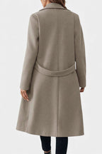 AURORA | Classic Double-Breasted Mid-Length Coat