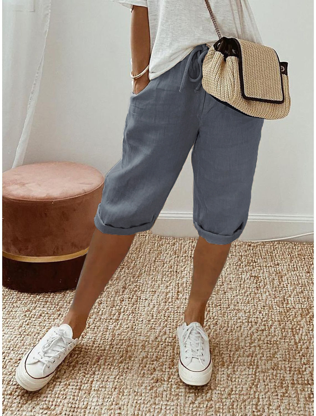 Anne | Relaxed Capri Pants