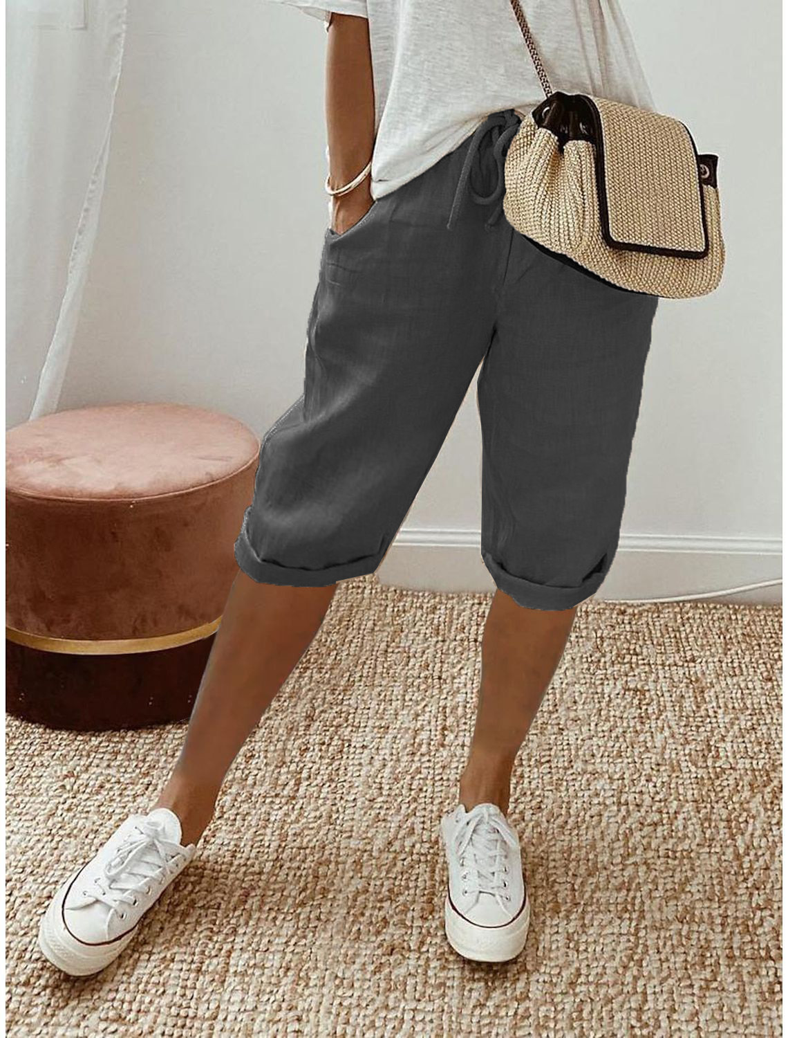 Anne | Relaxed Capri Pants