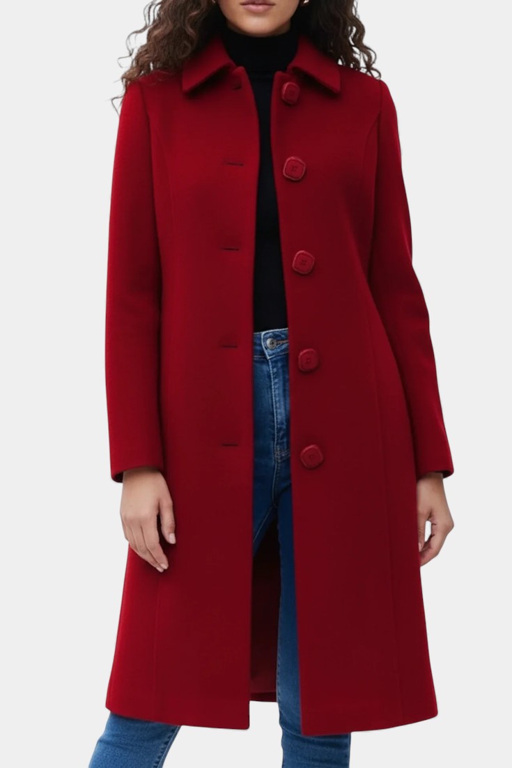 YASMIN | Fitted and Flared Winter Coat