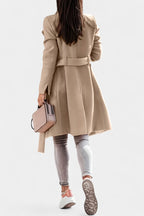 WINONA | Long Trench Coat with Straight Silhouette and Belt