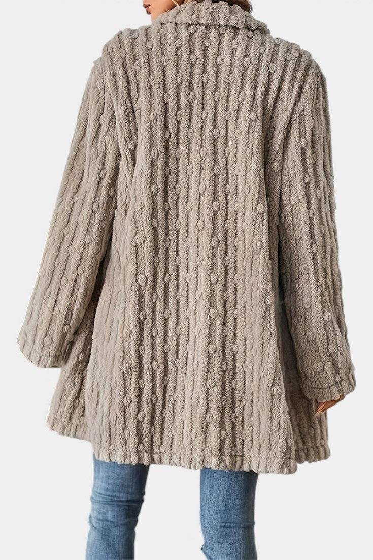 LILA | Casual Double-Breasted Mid-Thigh Jacket