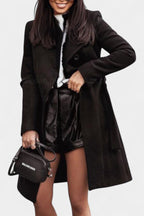 WINONA | Long Trench Coat with Straight Silhouette and Belt