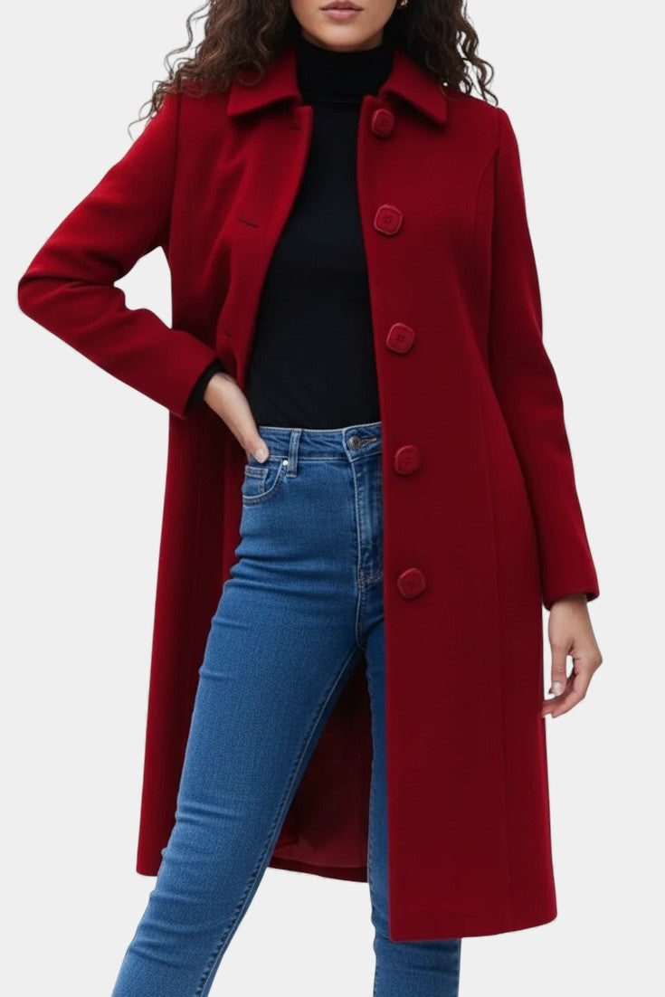 YASMIN | Fitted and Flared Winter Coat