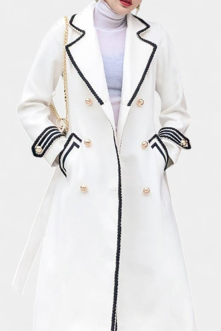 JESSICA | Elegant Long Coat in Faux Fur