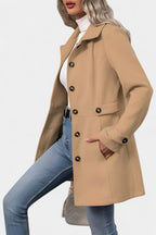 JOANNA | Elegant Mid-Length Coat with Adjustable Belt