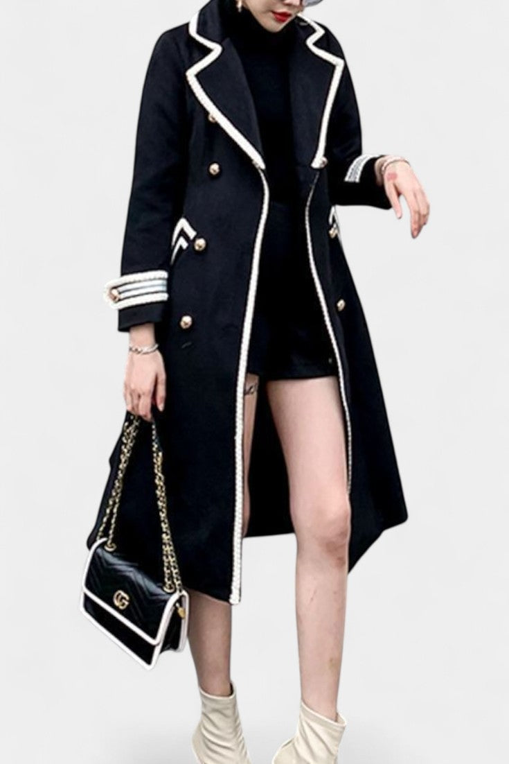 JESSICA | Elegant Long Coat in Faux Fur
