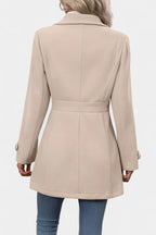 JOANNA | Elegant Mid-Length Coat with Adjustable Belt