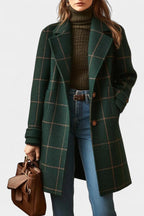 LEAH | Classic Fitted Check Coat