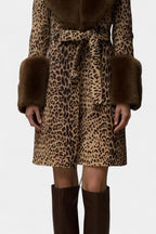 JASMINE | Leopard Print Plush Coat with Relaxed Fit