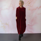 Leona Velvet Maxi Dress