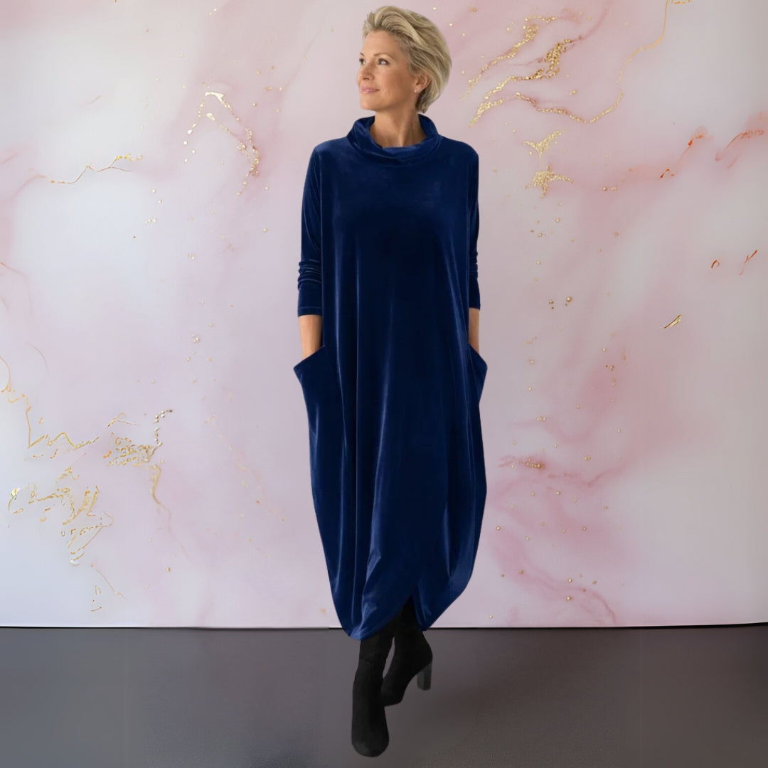 Leona Velvet Maxi Dress