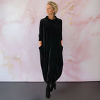 Leona Velvet Maxi Dress