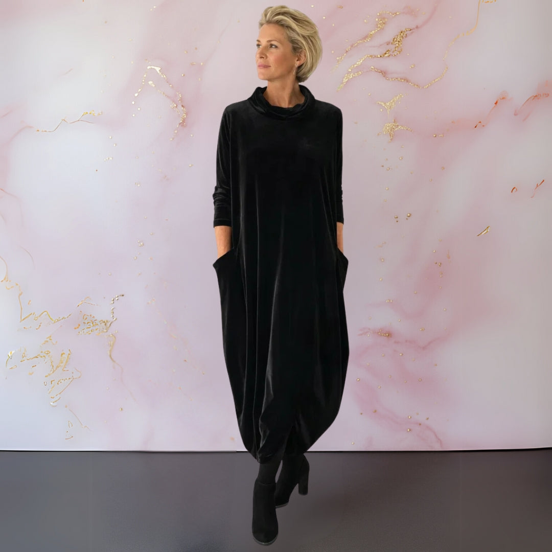 Leona Velvet Maxi Dress