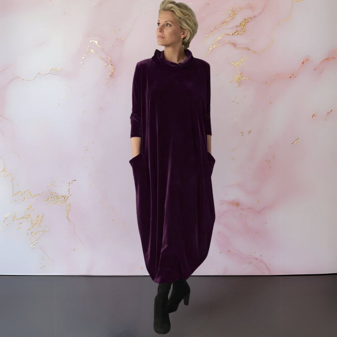 Leona Velvet Maxi Dress