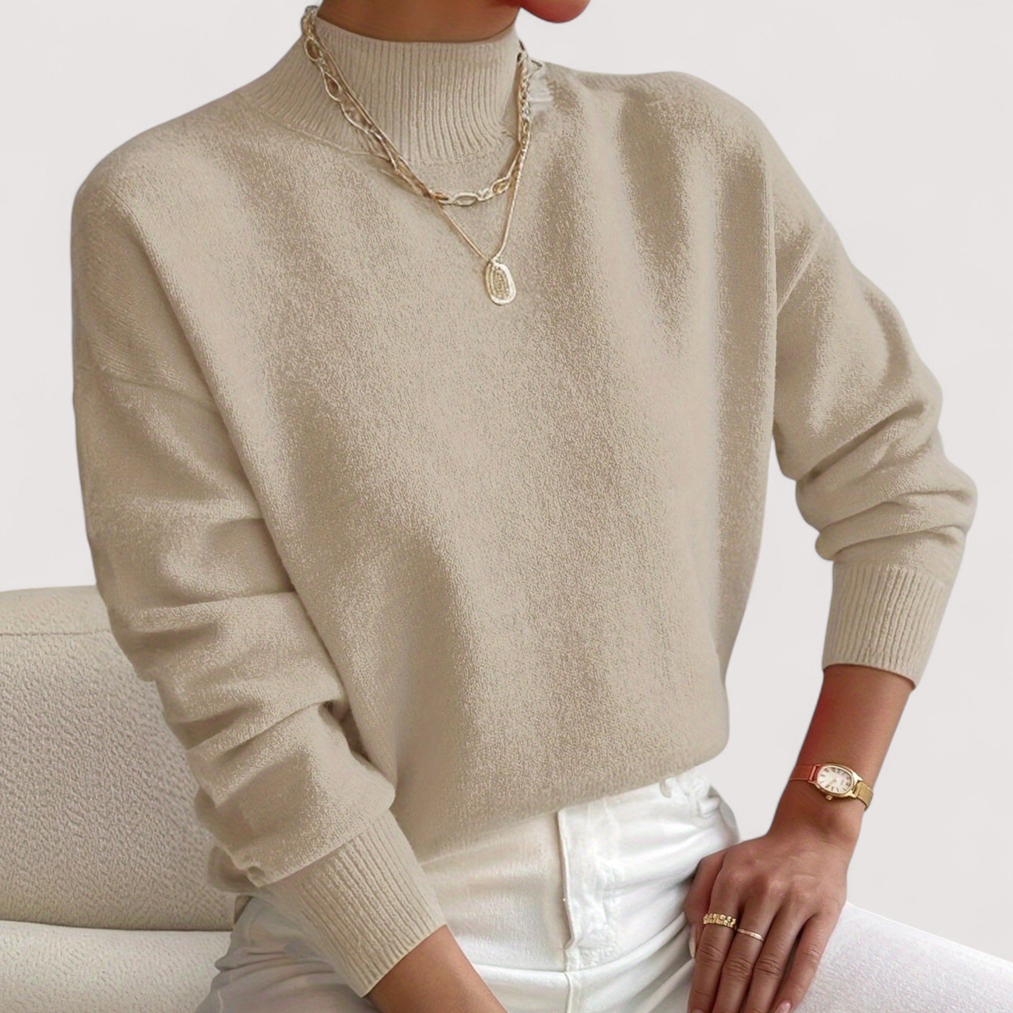 CHARLOTTE | Elegant and Comfortable Turtleneck Sweater