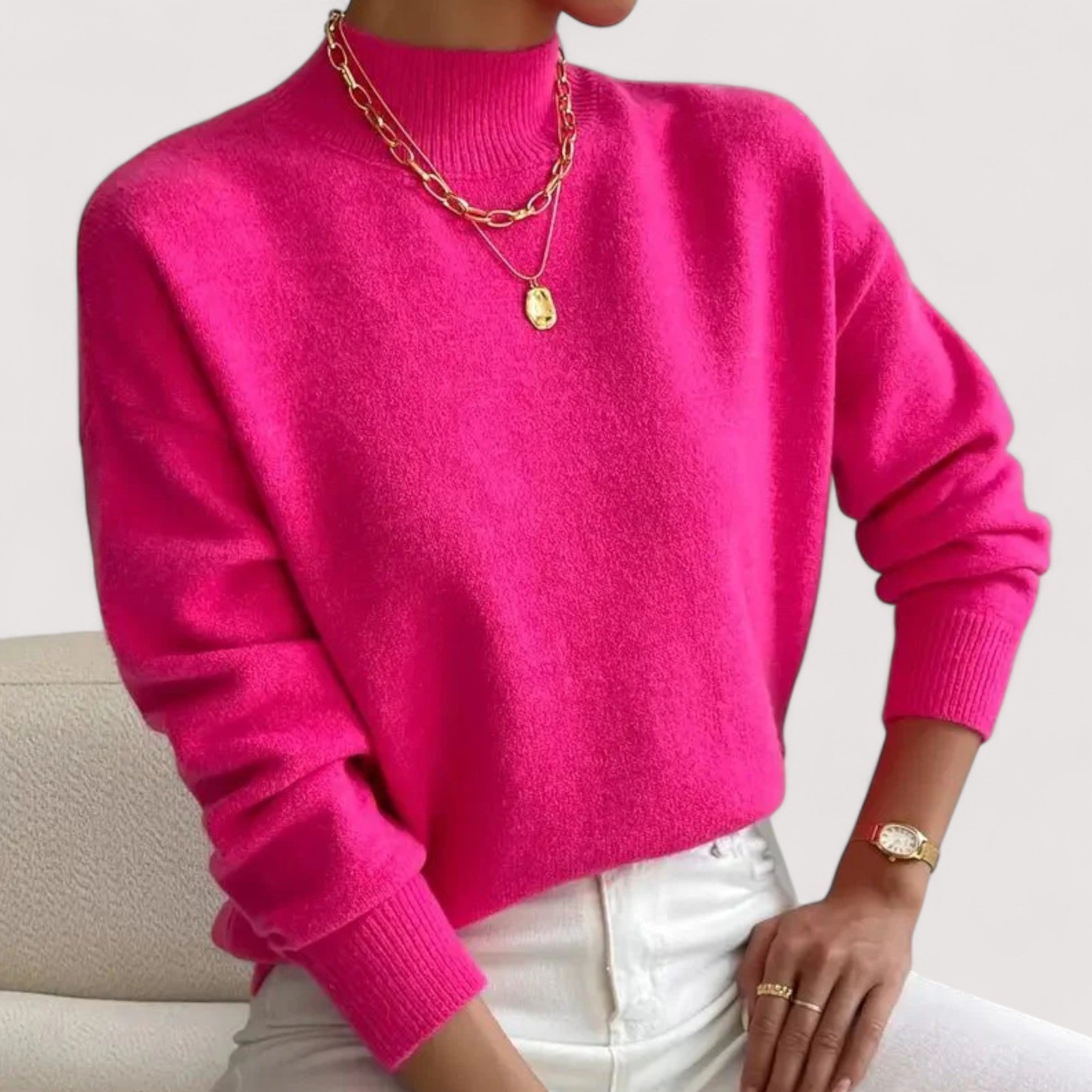 CHARLOTTE | Elegant and Comfortable Turtleneck Sweater