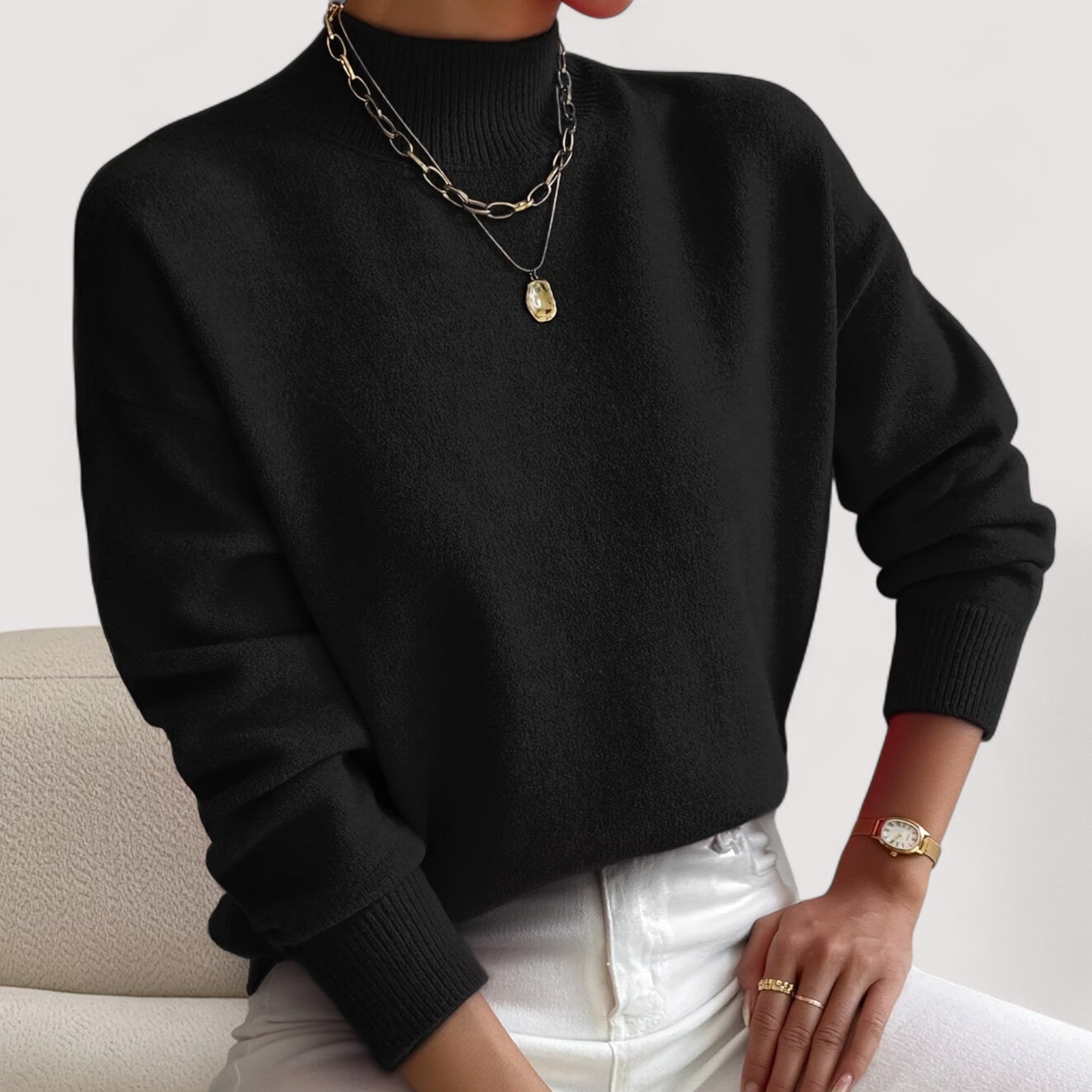 CHARLOTTE | Elegant and Comfortable Turtleneck Sweater