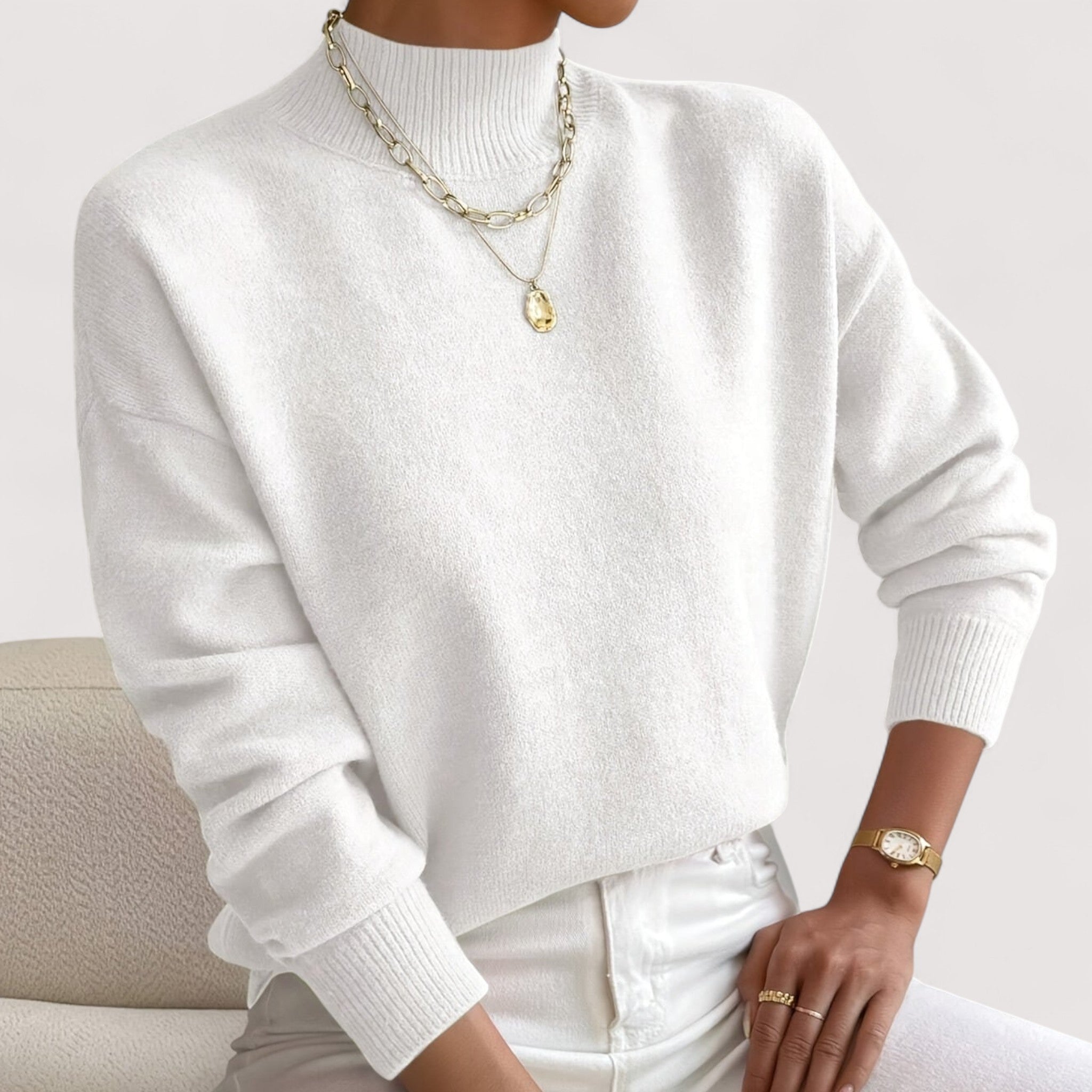 CHARLOTTE | Elegant and Comfortable Turtleneck Sweater