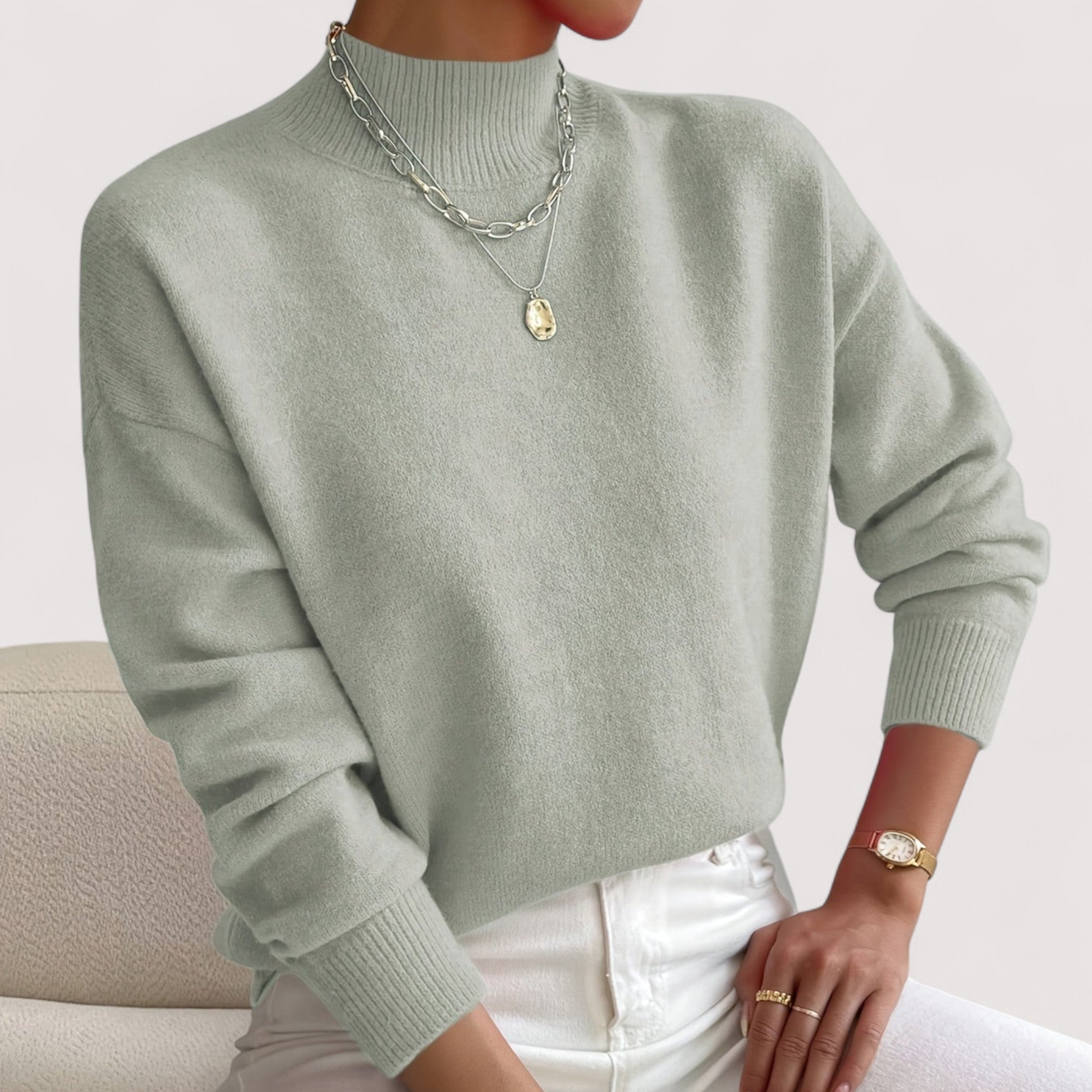 CHARLOTTE | Elegant and Comfortable Turtleneck Sweater
