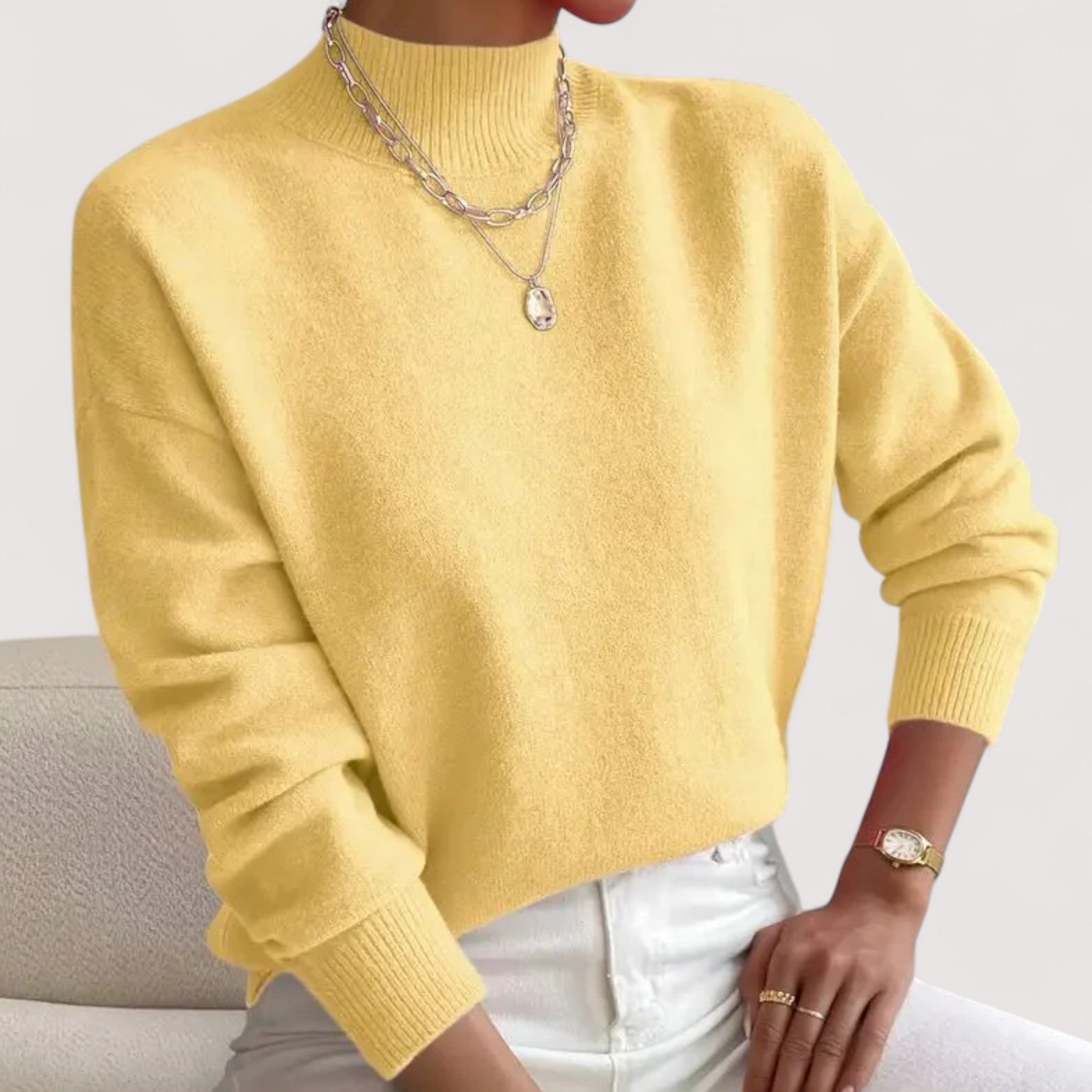 CHARLOTTE | Elegant and Comfortable Turtleneck Sweater