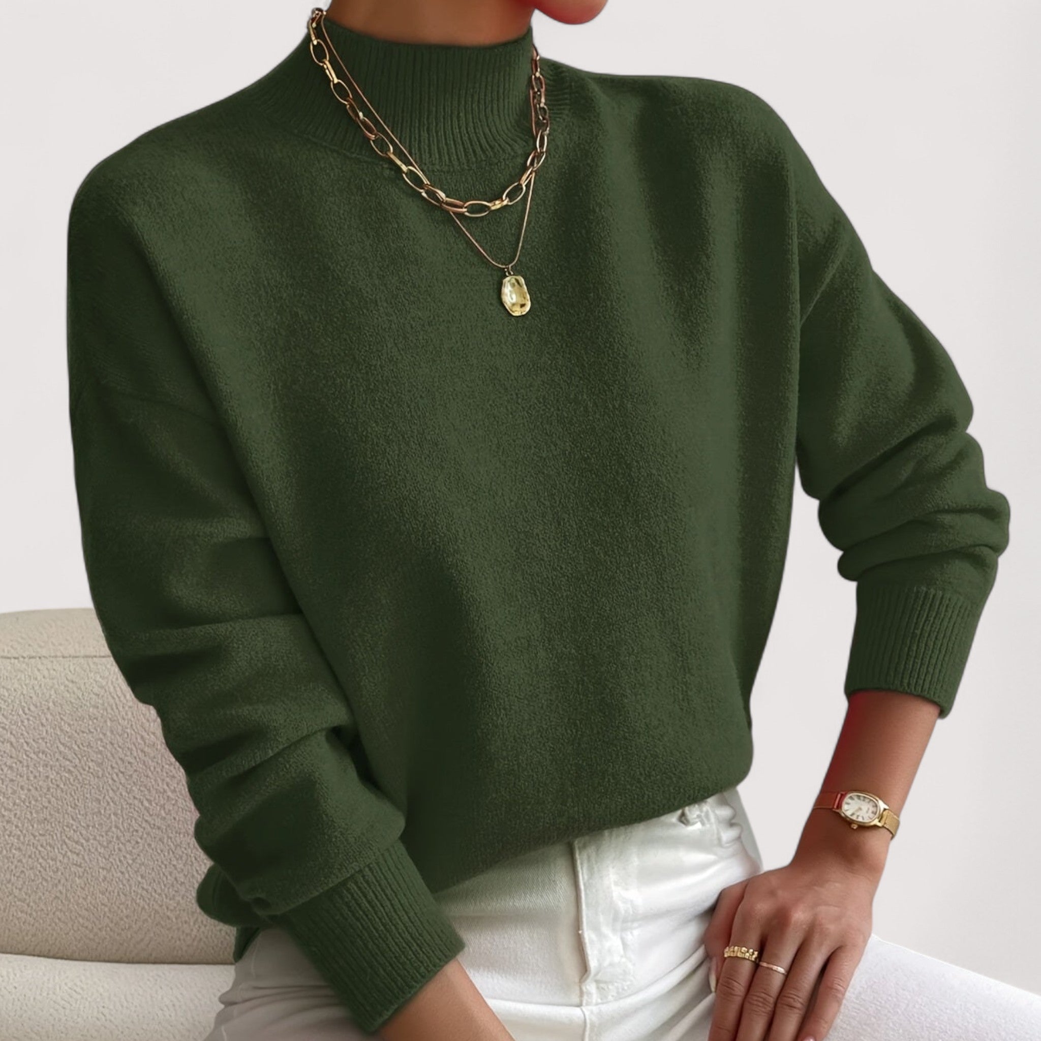 CHARLOTTE | Elegant and Comfortable Turtleneck Sweater