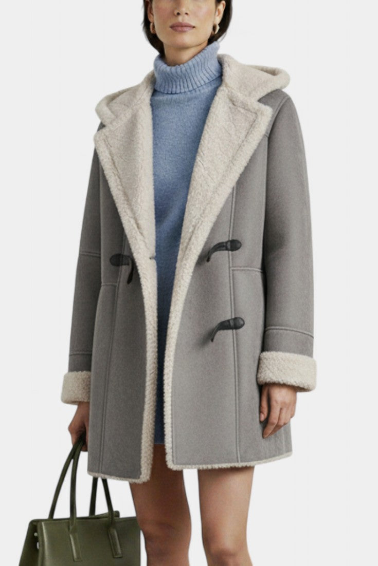 SYLVIA | Casual and Elegant Hooded Coat for Winter