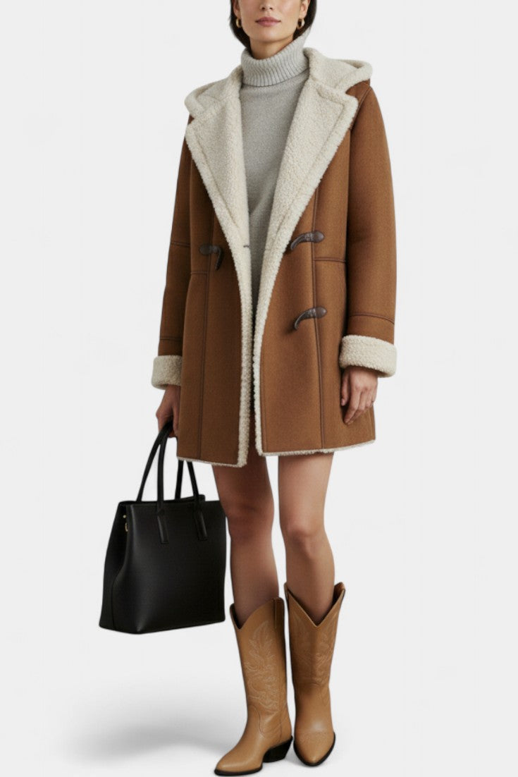 SYLVIA | Casual and Elegant Hooded Coat for Winter