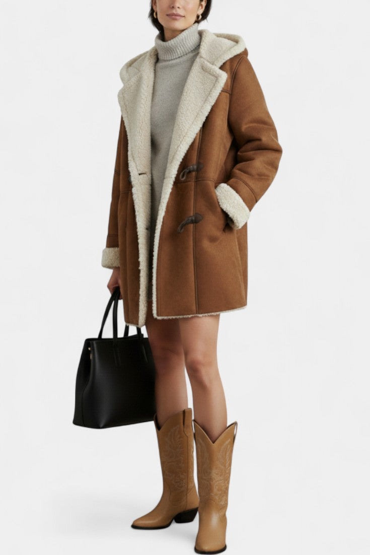 SYLVIA | Casual and Elegant Hooded Coat for Winter