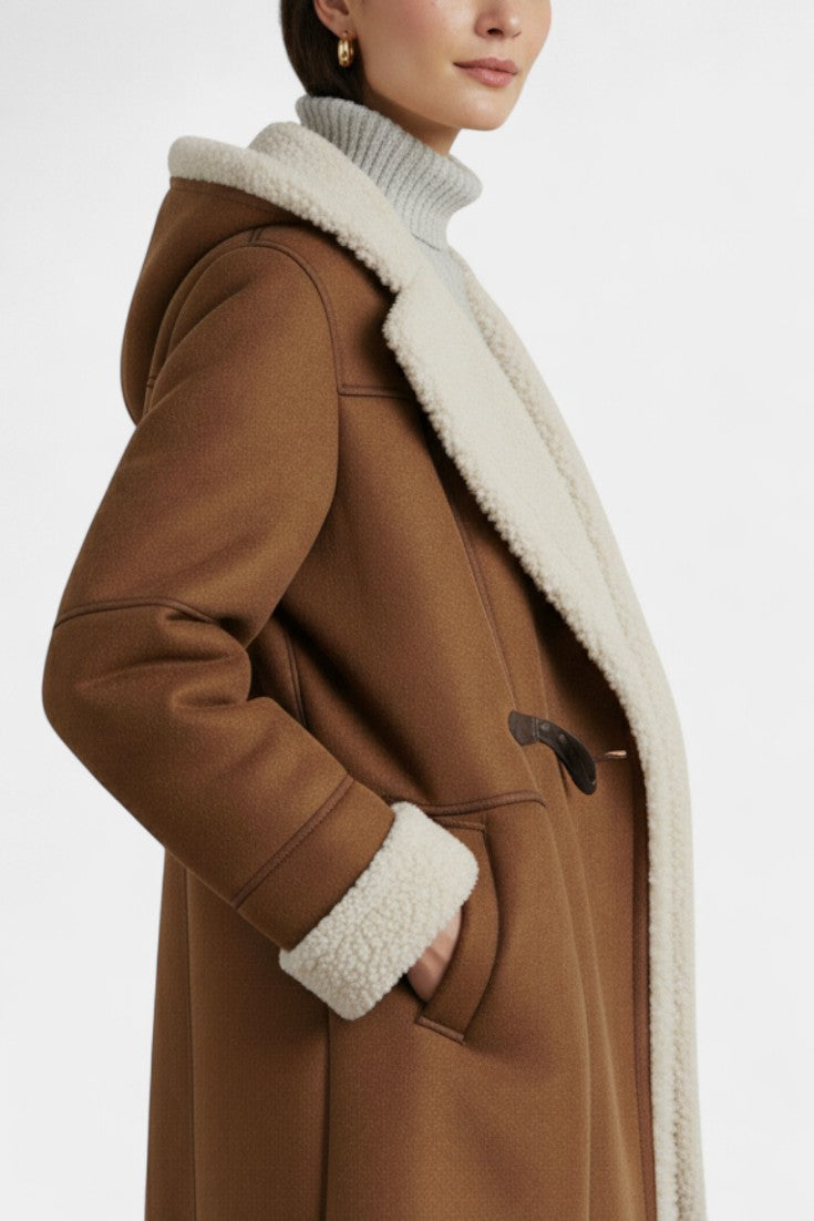 SYLVIA | Casual and Elegant Hooded Coat for Winter
