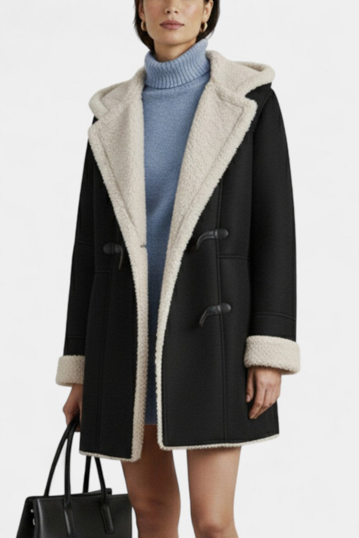 SYLVIA | Casual and Elegant Hooded Coat for Winter