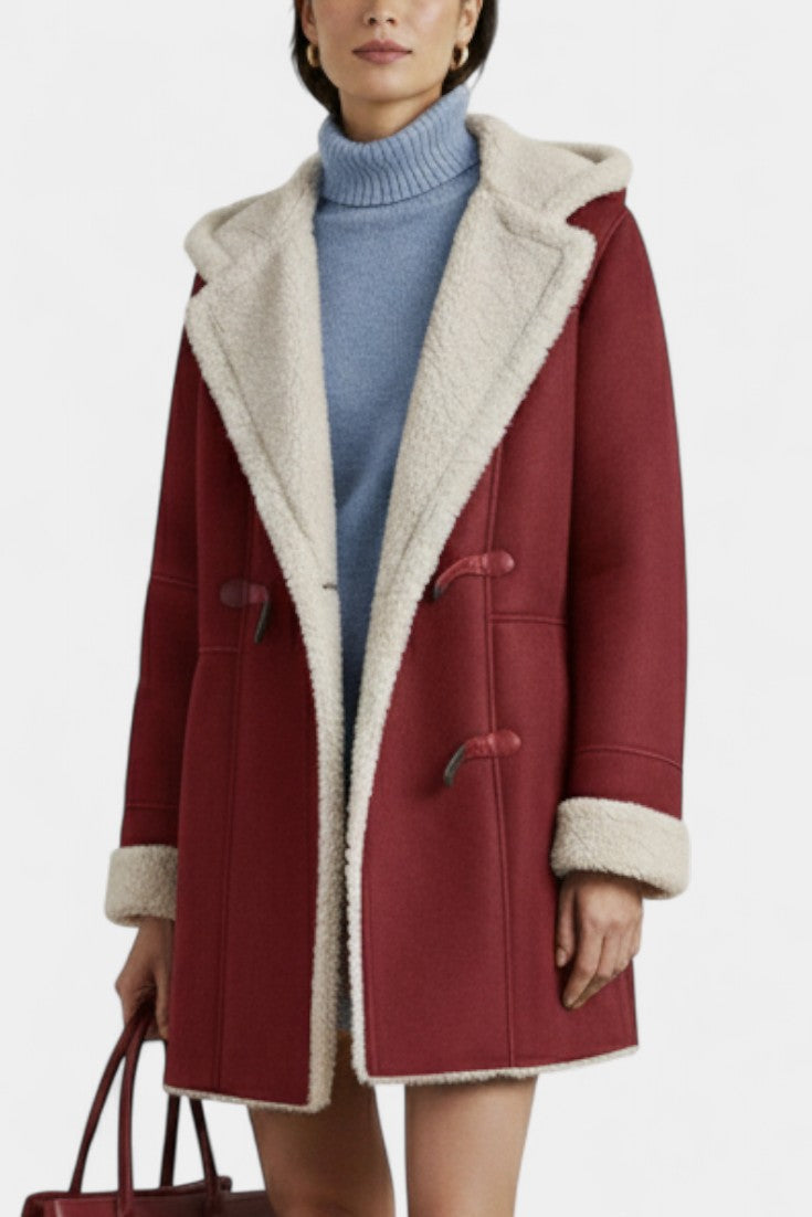SYLVIA | Casual and Elegant Hooded Coat for Winter