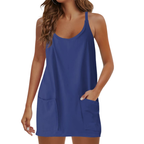 RHEIN™ – Classic Sleeveless Athletic Mini Dress