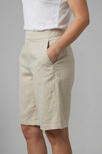 Octavia | Women's High Waisted Knee Length Shorts