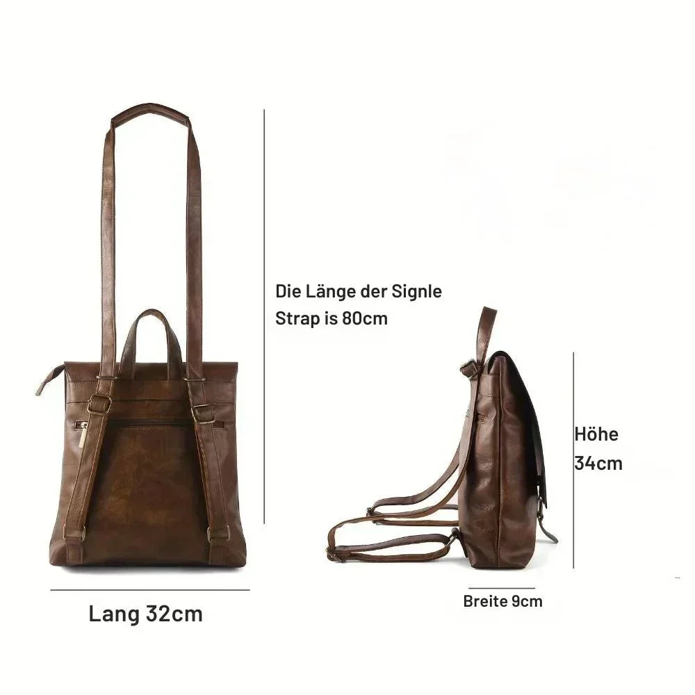 Ermelinde | Retro Multi-Function Backpack
